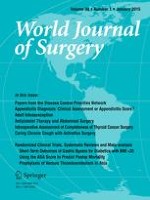 World Journal of Surgery 1/2015