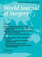 World Journal of Surgery 12/2015