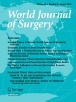 World Journal of Surgery 8/2015