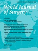 World Journal of Surgery 9/2015