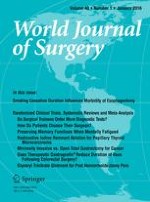 World Journal of Surgery 1/2016
