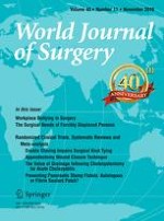 World Journal of Surgery 11/2016