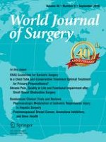 World Journal of Surgery 9/2016