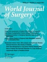 World Journal of Surgery 8/2017