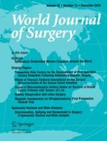 World Journal of Surgery 12/2018