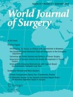 World Journal of Surgery 9/2019