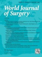 World Journal of Surgery 9/2023