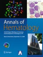 Annals of Hematology 1/2010