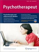 Psychotherapeut 6/2011