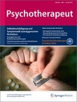 Psychotherapeut 1/2015