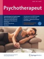 Psychotherapeut 3/2017