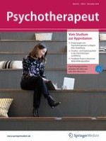 Psychotherapeut 6/2018