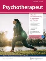 Die Psychotherapie 1/2021