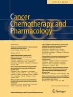 Cancer Chemotherapy and Pharmacology 5/2018