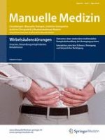 Manuelle Medizin 1/2016