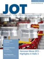 JOT Journal für Oberflächentechnik 4/2013