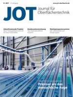 JOT Journal für Oberflächentechnik 8/2017