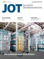 JOT Journal für Oberflächentechnik 1/2018