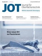 JOT Journal für Oberflächentechnik 1/2021
