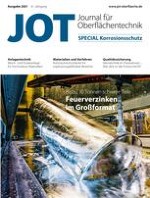 JOT Journal für Oberflächentechnik 5/2021