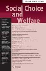 Social Choice and Welfare 1/2014