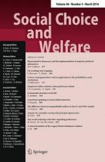 Social Choice and Welfare 3/2016