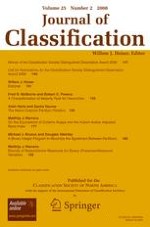 Journal of Classification 2/2008