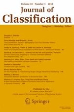 Journal of Classification 1/2016