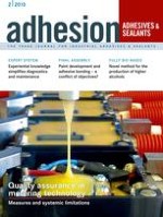 adhesion ADHESIVES + SEALANTS 2/2015