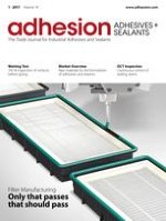 adhesion ADHESIVES + SEALANTS 1/2017