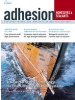 adhesion ADHESIVES + SEALANTS 3/2012