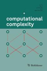 computational complexity 1/2005