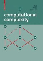 computational complexity 4/2007