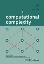 computational complexity 2/2011