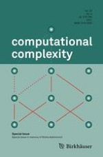 computational complexity 4/2011