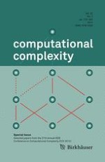 computational complexity 2/2013