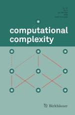computational complexity 3/2019