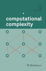 computational complexity 1/2022