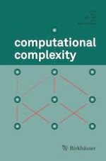computational complexity 2/2023