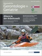 Zeitschrift für Gerontologie und Geriatrie 4/2009