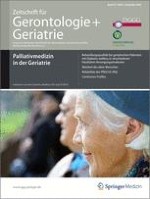 Zeitschrift für Gerontologie und Geriatrie 6/2010