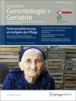 Zeitschrift für Gerontologie und Geriatrie 1/2011