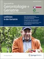 Zeitschrift für Gerontologie und Geriatrie 2/2011