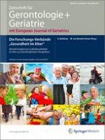 Zeitschrift für Gerontologie und Geriatrie 2/2011