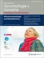 Zeitschrift für Gerontologie und Geriatrie 6/2011