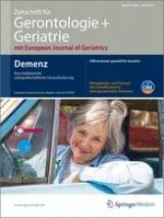 Zeitschrift für Gerontologie und Geriatrie 1/2012