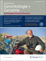 Zeitschrift für Gerontologie und Geriatrie 5/2012