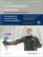 Zeitschrift für Gerontologie und Geriatrie 8/2012