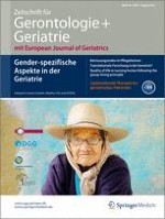 Zeitschrift für Gerontologie und Geriatrie 6/2013