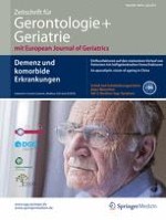 Zeitschrift für Gerontologie und Geriatrie 4/2015